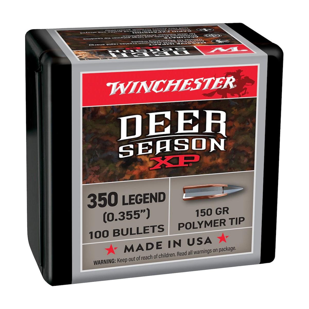 BULLETS DEER SEASON XP 350 LEGEND 150 GR 100 RD