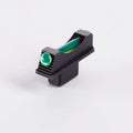 Colt Python/Anaconda Front Snag-Free Green Fiber Optic .180in