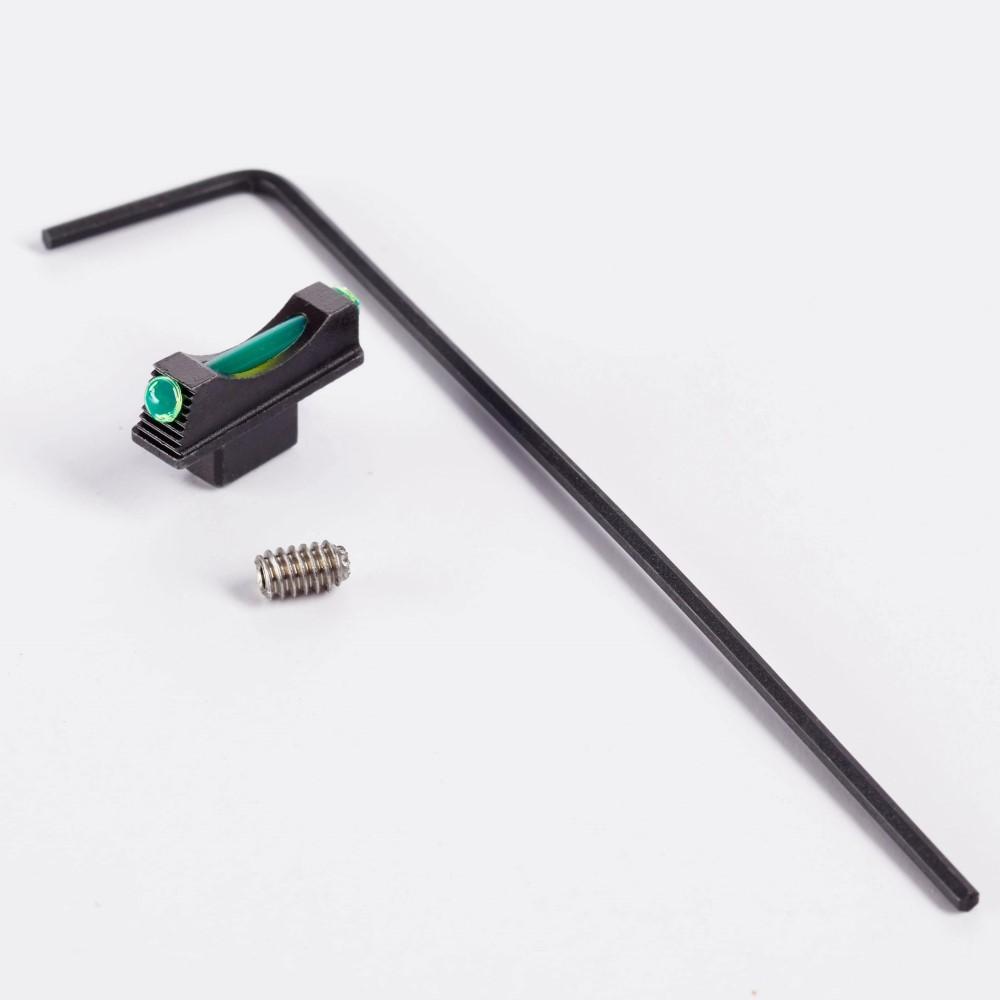 Colt Python/Anaconda Front Snag-Free Green Fiber Optic .180in