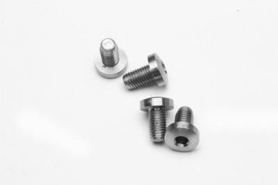 WILSON COMBAT GRIP SCREWS, HEX HEAD, STAINLESS, 4-PK