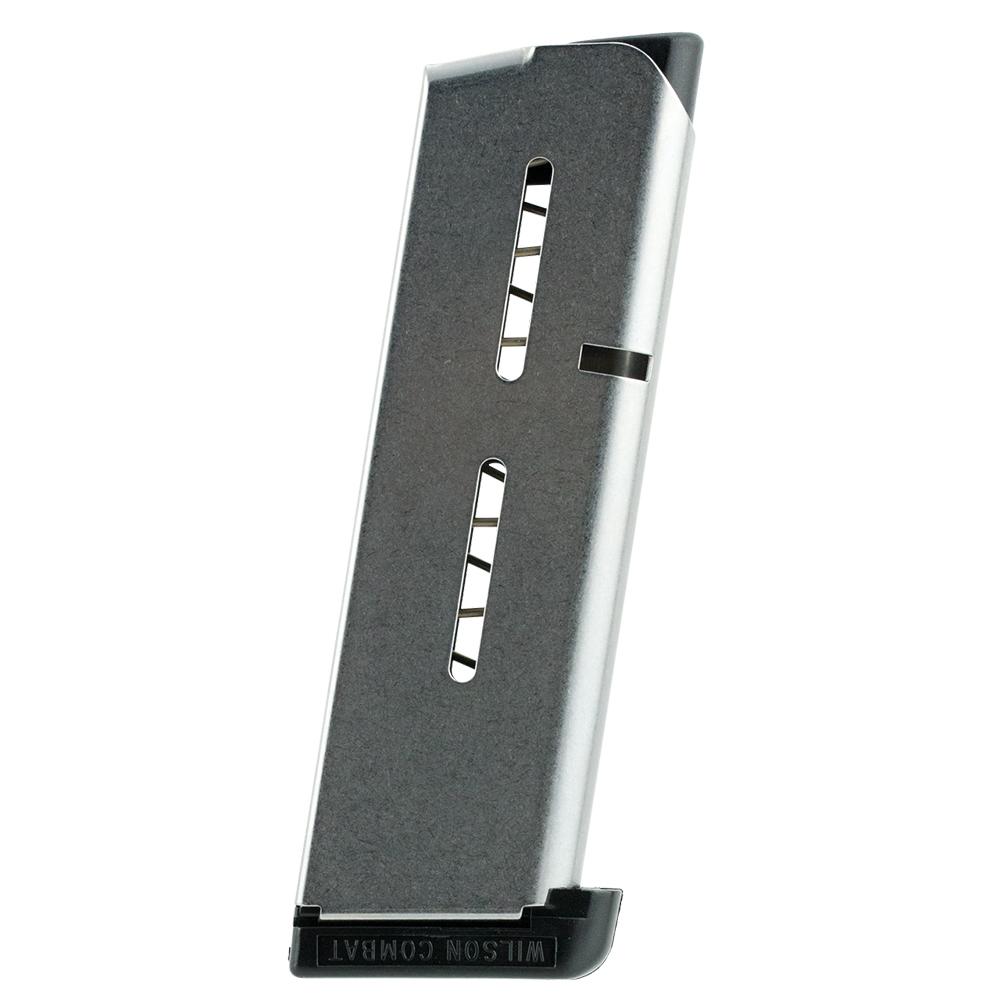 WILSON COMBAT MAGAZINE, 1911, .45 ACP, COMPACT, 7 RD, STANDARD BASE PAD