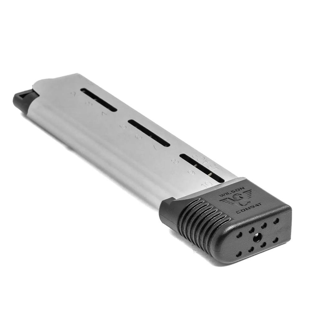 Wilson Combat MAG 1911 ELITE TACTICAL .45 ACP 10 RD  POLY EXT BASE PAD