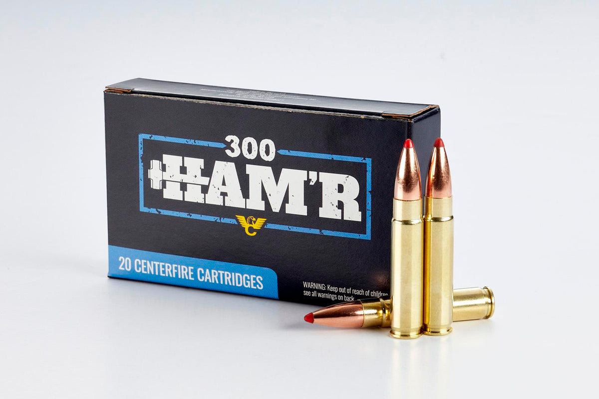 300 HAM R | 135gr Hornady FTX 2400 FPS - 18in Barrel | 20/Box
