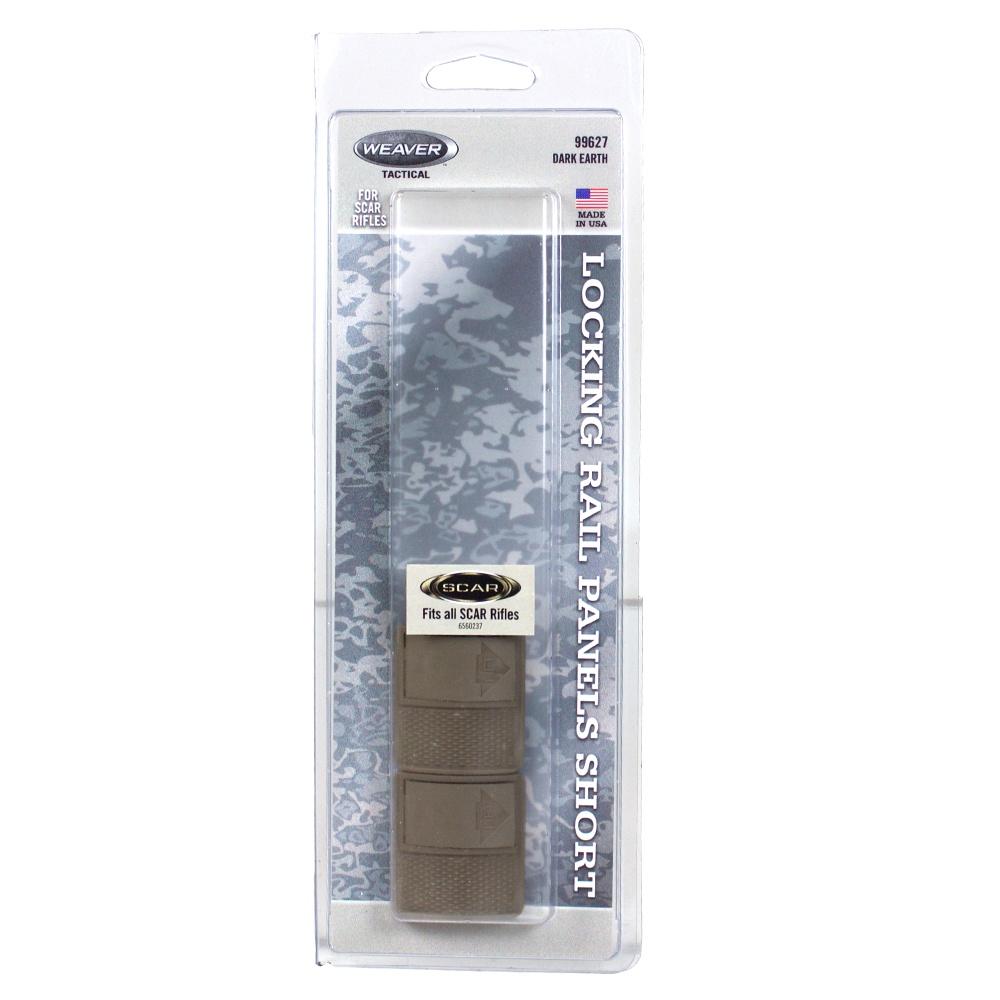 SCAR Rail Panel, Short, FDE 2PK
