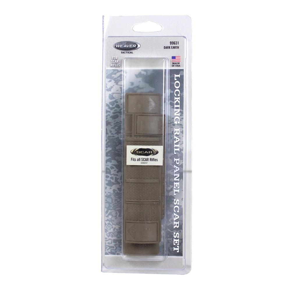 SCAR Rail Panel Set, 2M, 1L, FDE