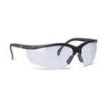 WALKERS SPORT GLASSES CLEAR LENS BLACK POLYMER FRAME POLYCARBONATE LEN