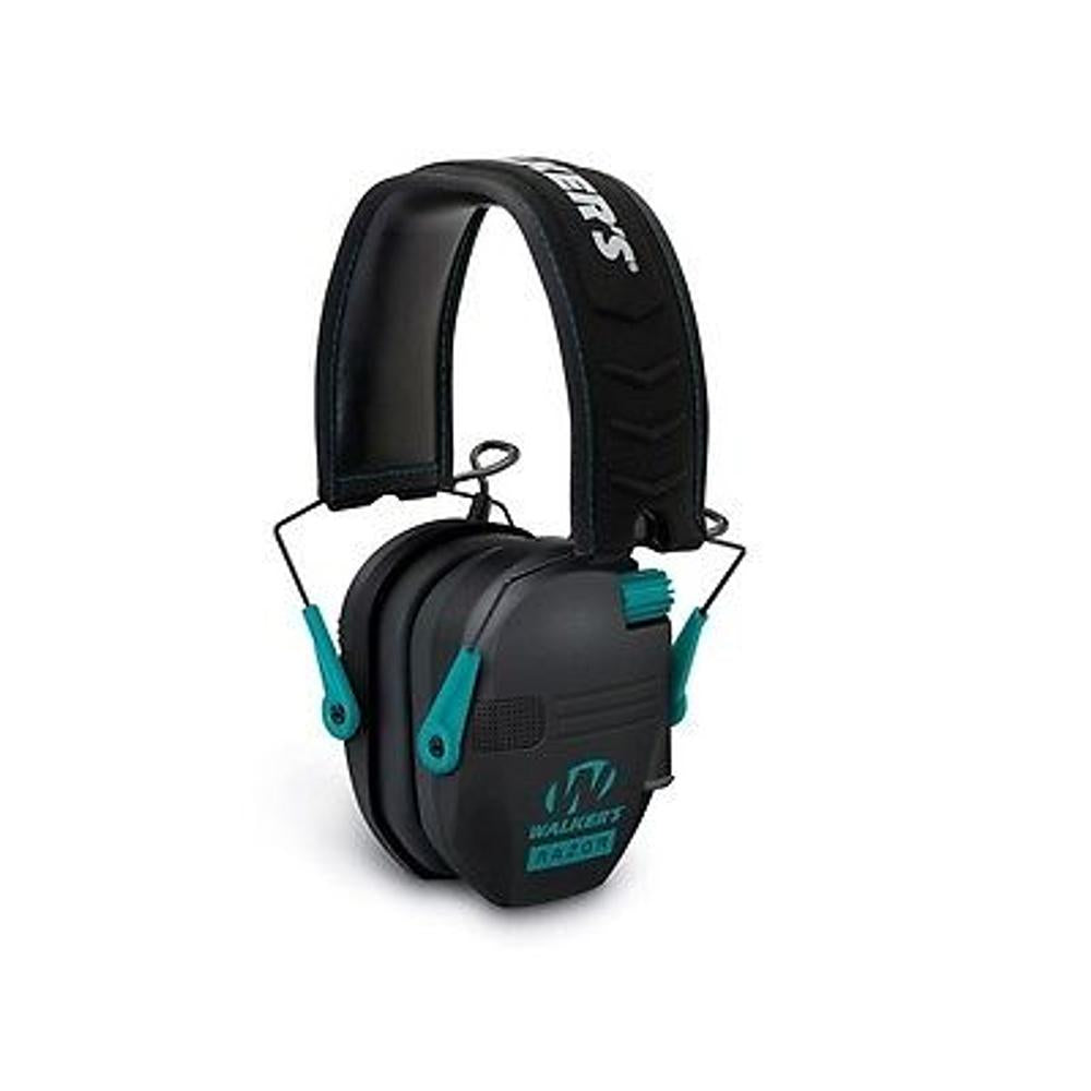 WALKER'S RAZOR COMPACT ELECTRONIC YOUTH & WOMEN'S MUFF TEAL