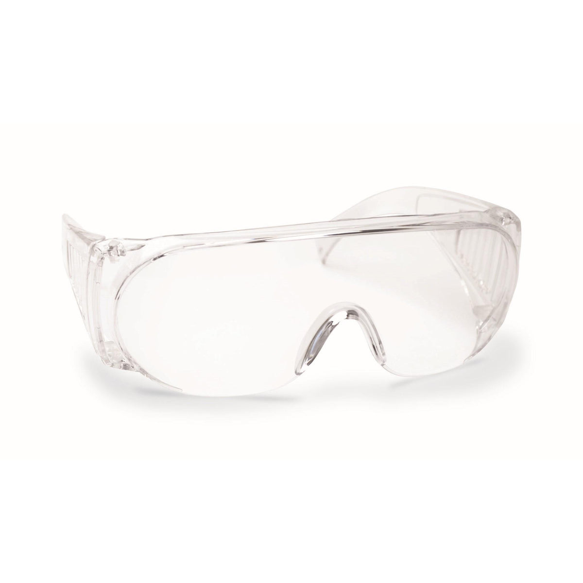 FULL COVERAGE SPORT SHOOTING GLASSES - CLEAR