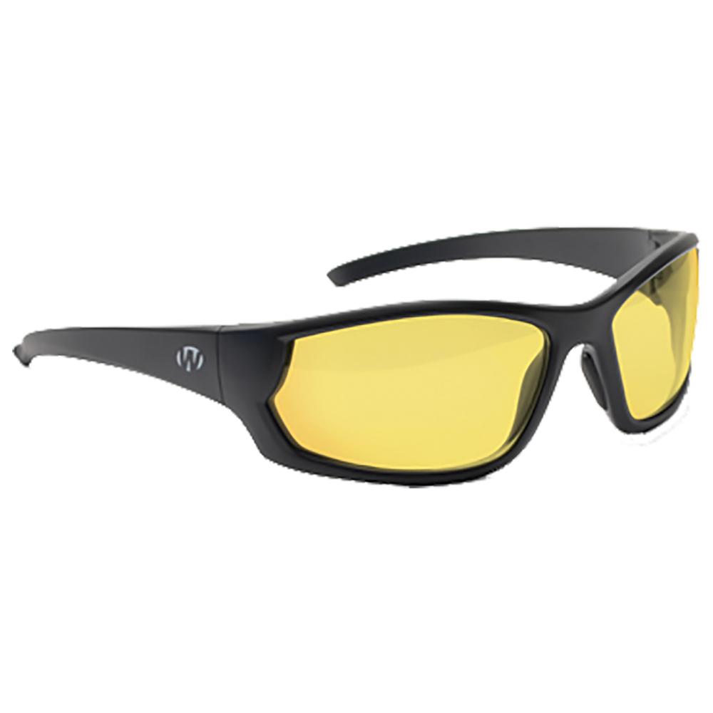 Walker's Carbine Full Frame shooting glasses Amber w/ CASE