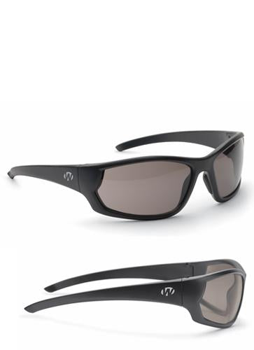 Walker's Vector Full Frame shooting glasses Smoke w/ CASE