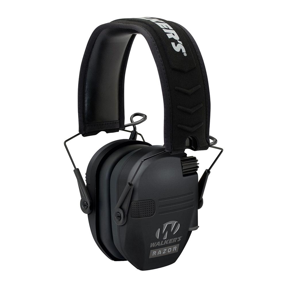 WALKER'S GAME EAR RAZOR SLIM ELECTRONIC MUFF BLACK