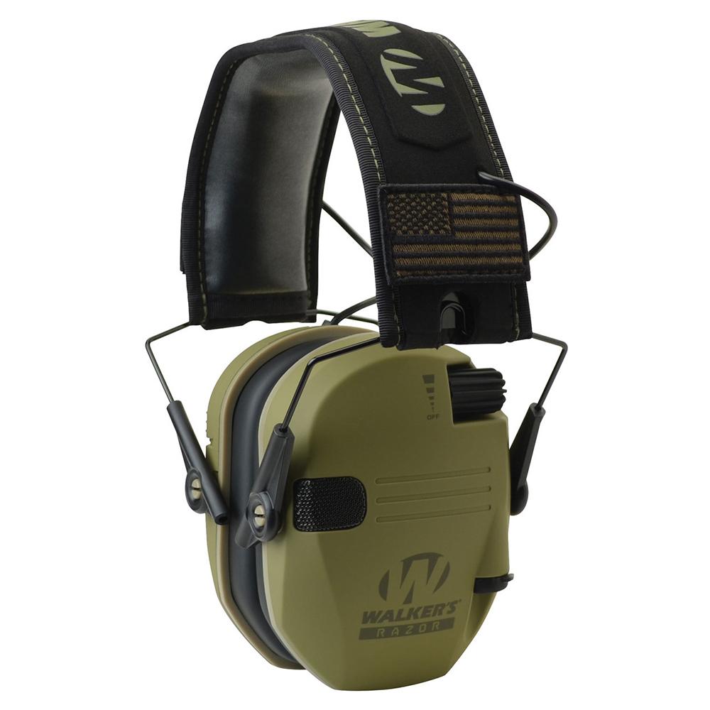 RAZOR SLIM ELECTRONIC MUFF  OD GRN PATRIOT