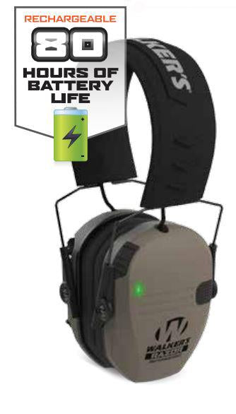 Walker's Razor Rechargeable Muff FDE