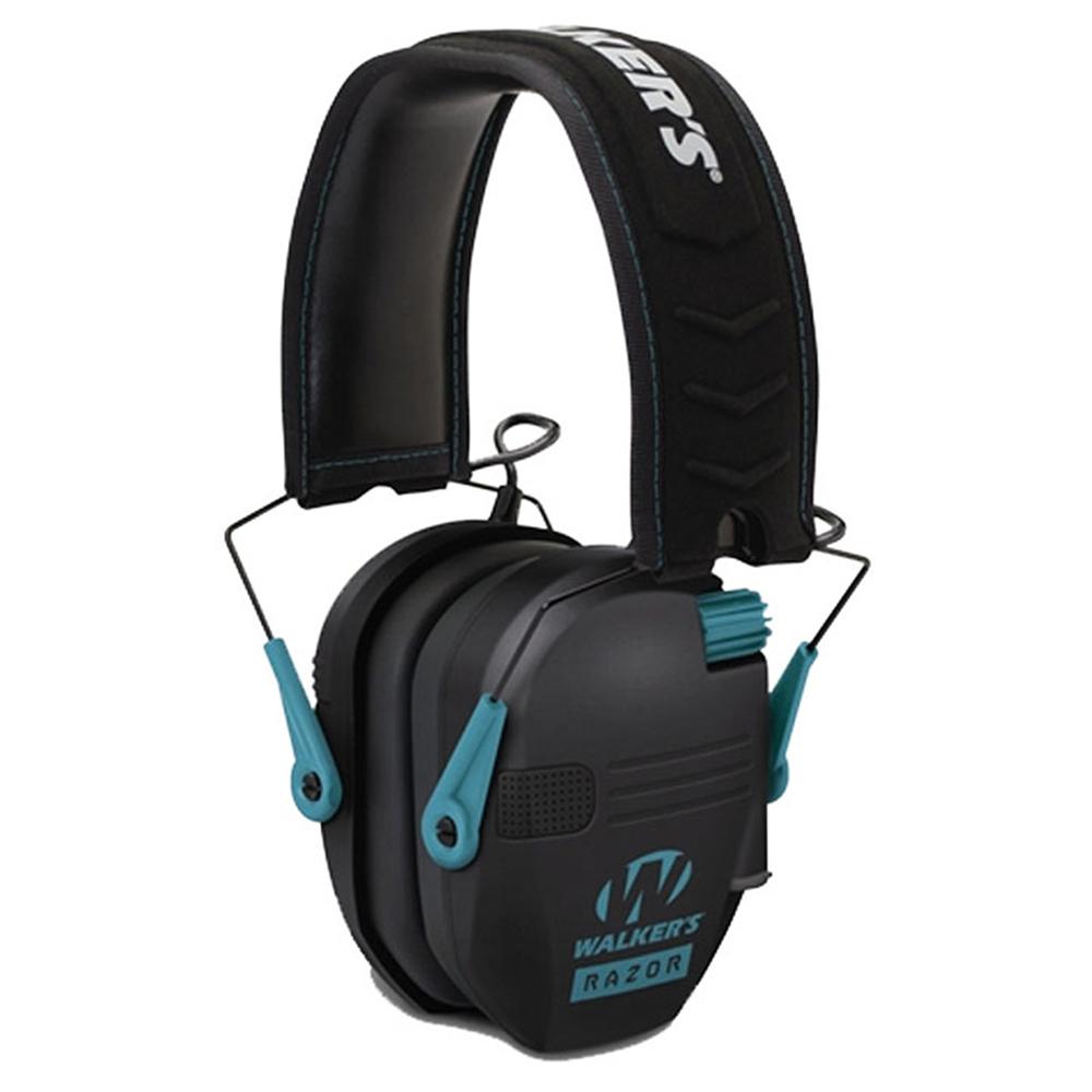 WALKER'S GAME EAR RAZOR SLIM ELECTRONIC MUFF-TEAL
