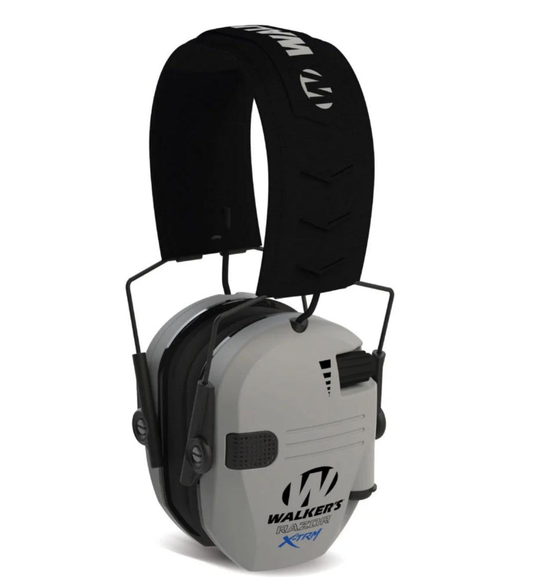 RAZOR DIGITAL X-TRM MUFF WITH COOLING PADS & MOISTURE WICKING HEADBAND GREY