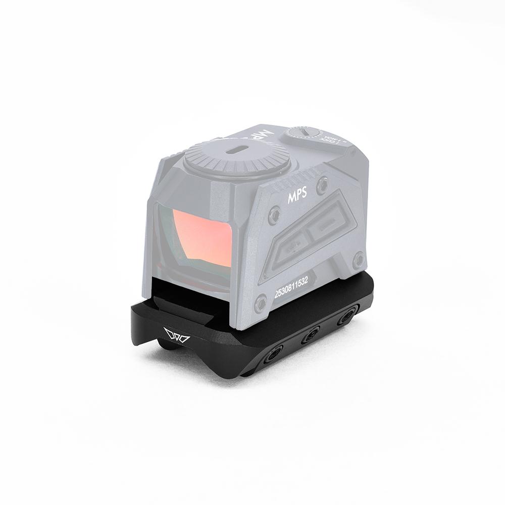 Warne Shotgun Rib Mount Aimpoint ACRO Red Dot Blk