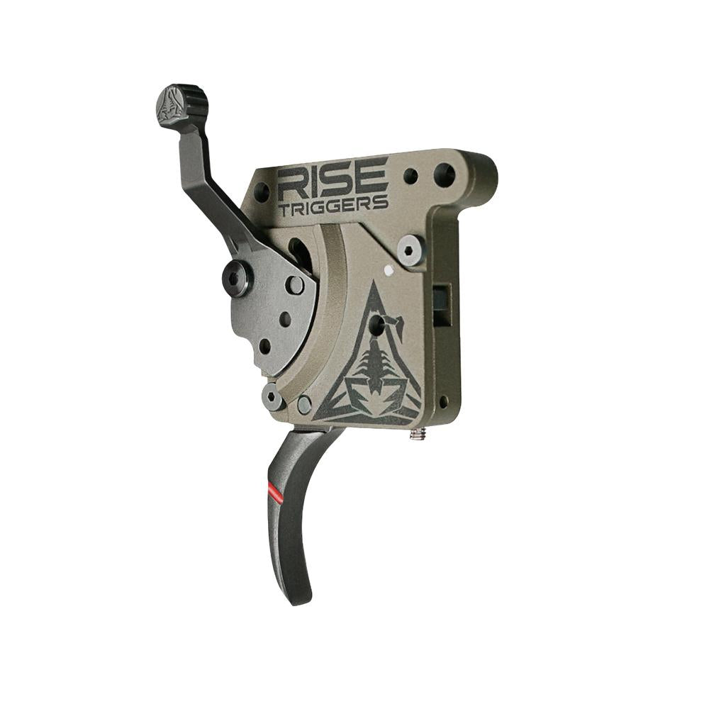 Rise Reliant Pro Rem 700 & Clone Drop-in Curved Trigger