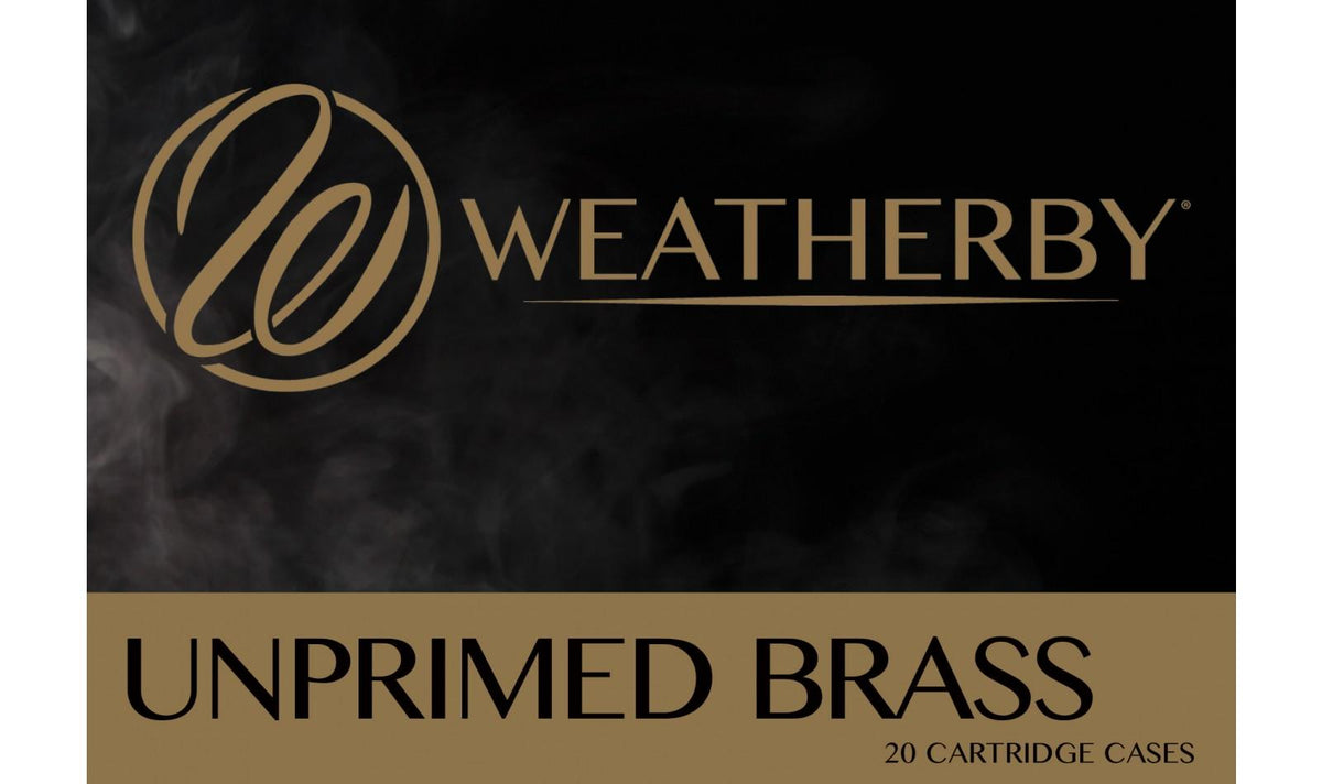 WBY BRASS 6.5-300 WBY MAG UNPRIMED 20 Rounds