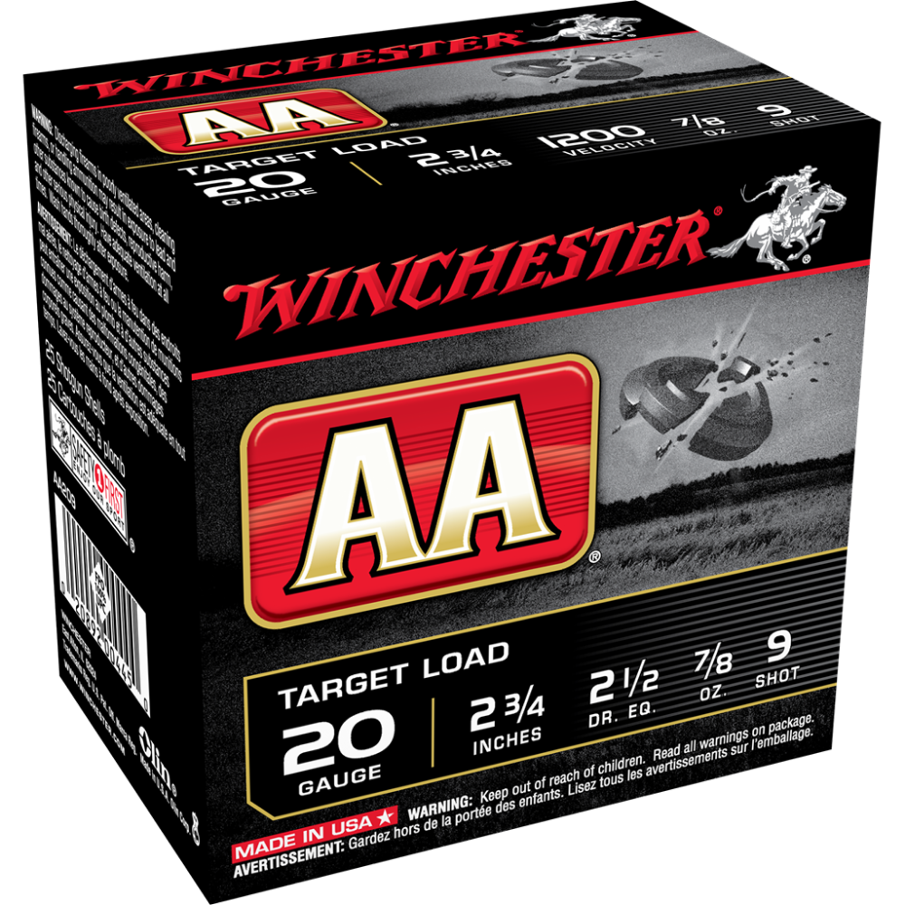 AA 20GA 21/2DR 7/8OZ #9 1200FPS