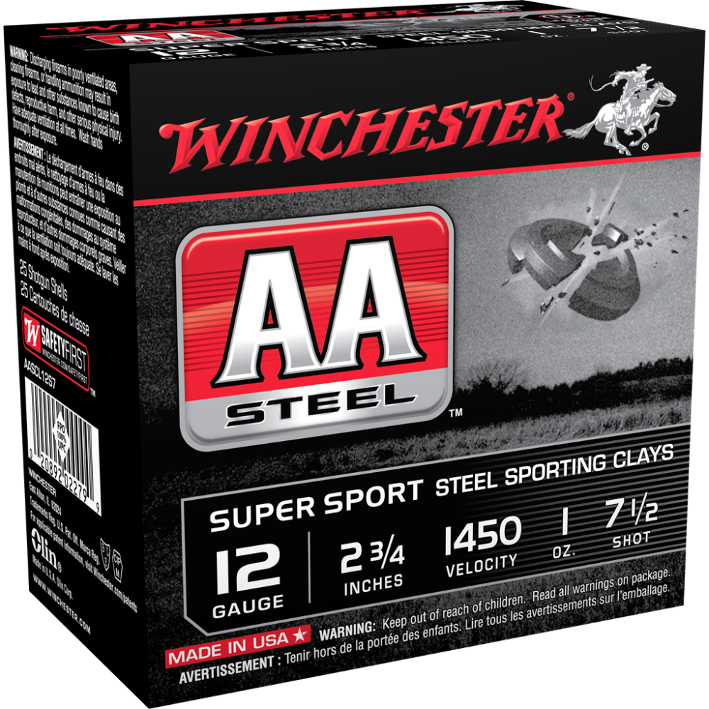 AA Steel Target 12ga 2-3/4 #7 1/2 1oz 25rd