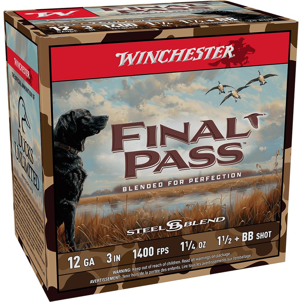 FINAL PASS 12 GA 3 HS 1-1/4 BB & 1.5 BLEND 25 Rds