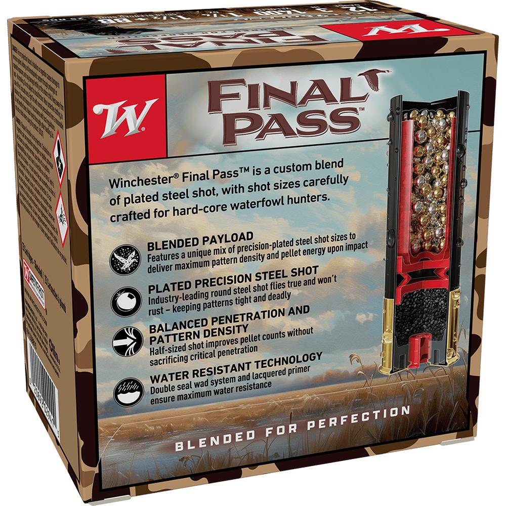 FINAL PASS 12 GA 3 HS 1-1/4 BB & 1.5 BLEND 25 Rds