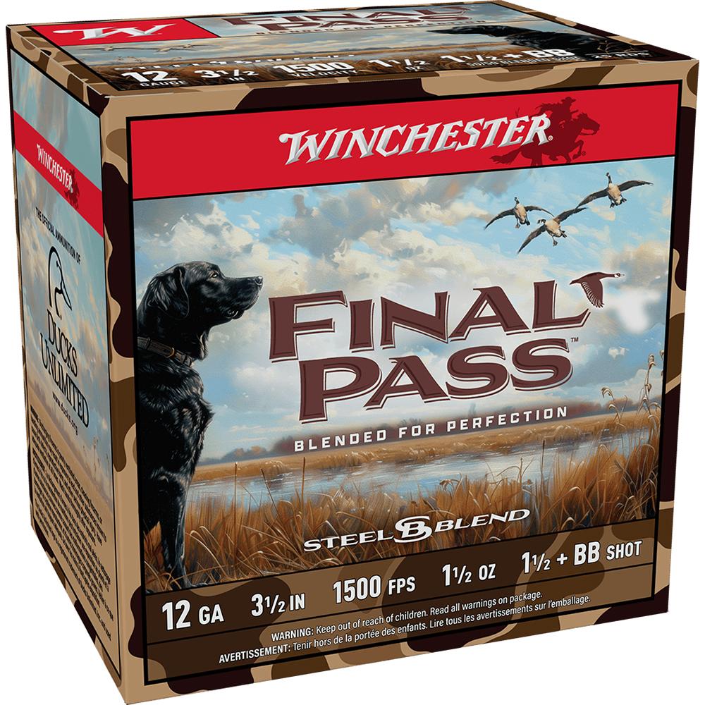 FINAL PASS 12 GA 3 HS 1-1/2 BB & 1.5 BLEND 25 Rds