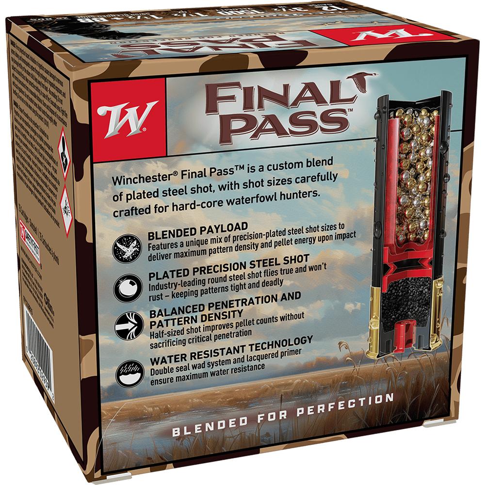 FINAL PASS 12 GA 3 HS 1-1/2 BB & 1.5 BLEND 25 Rds