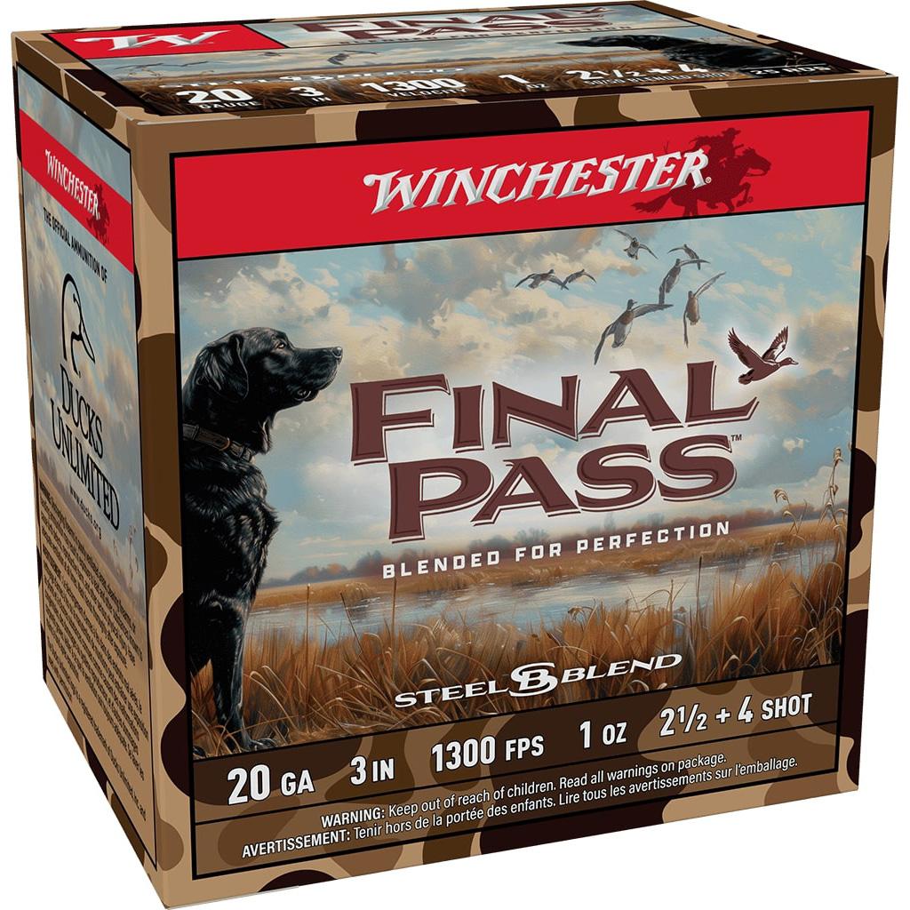 FINAL PASS 20 GA 3 HS 1 2.5 & 4 BLEND 25 Rds