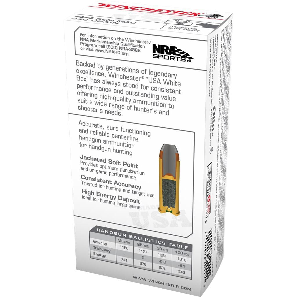GOV 44 REM MAG 240GR JSP 50/BX
