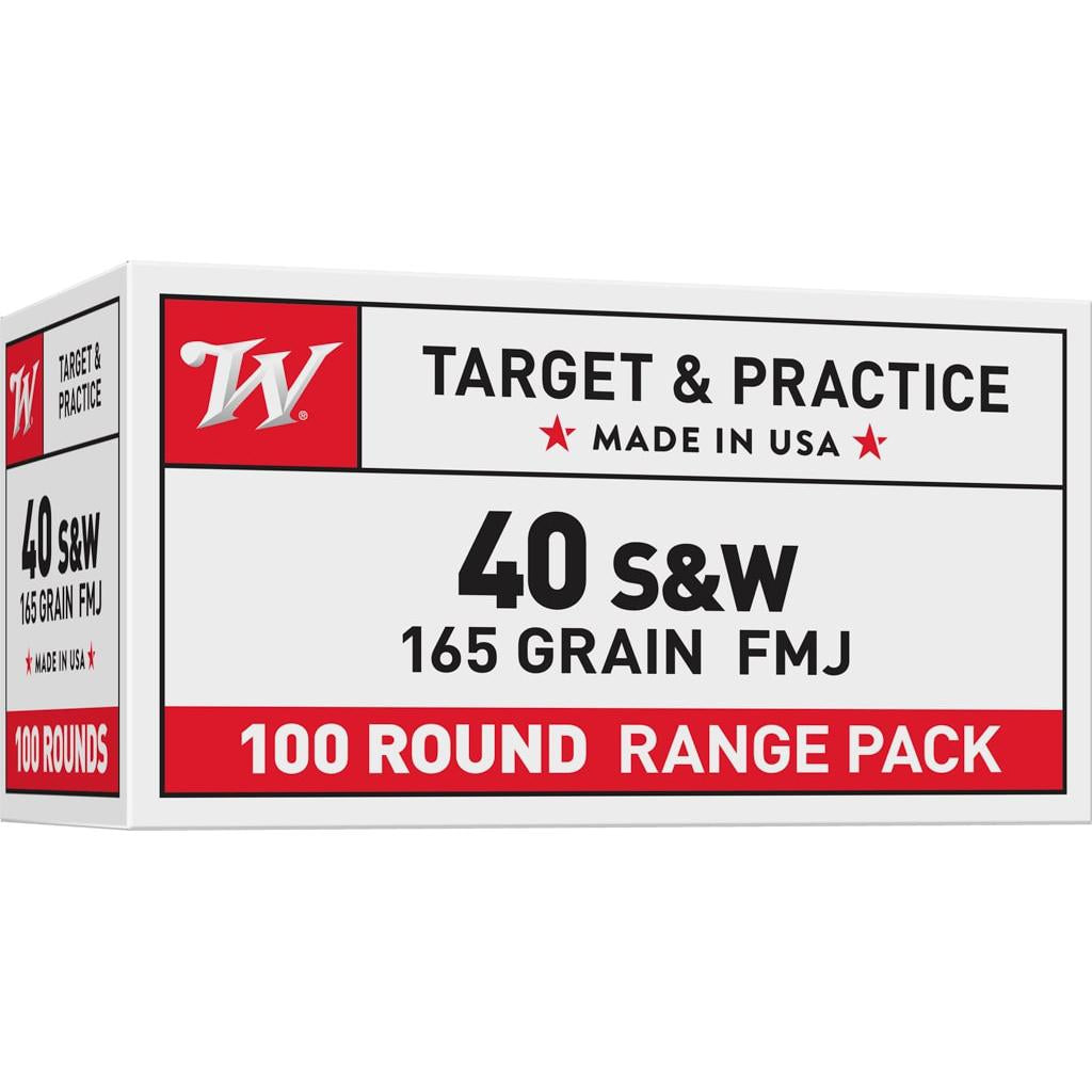 40 S&W 165GR FMJ 100/BOX