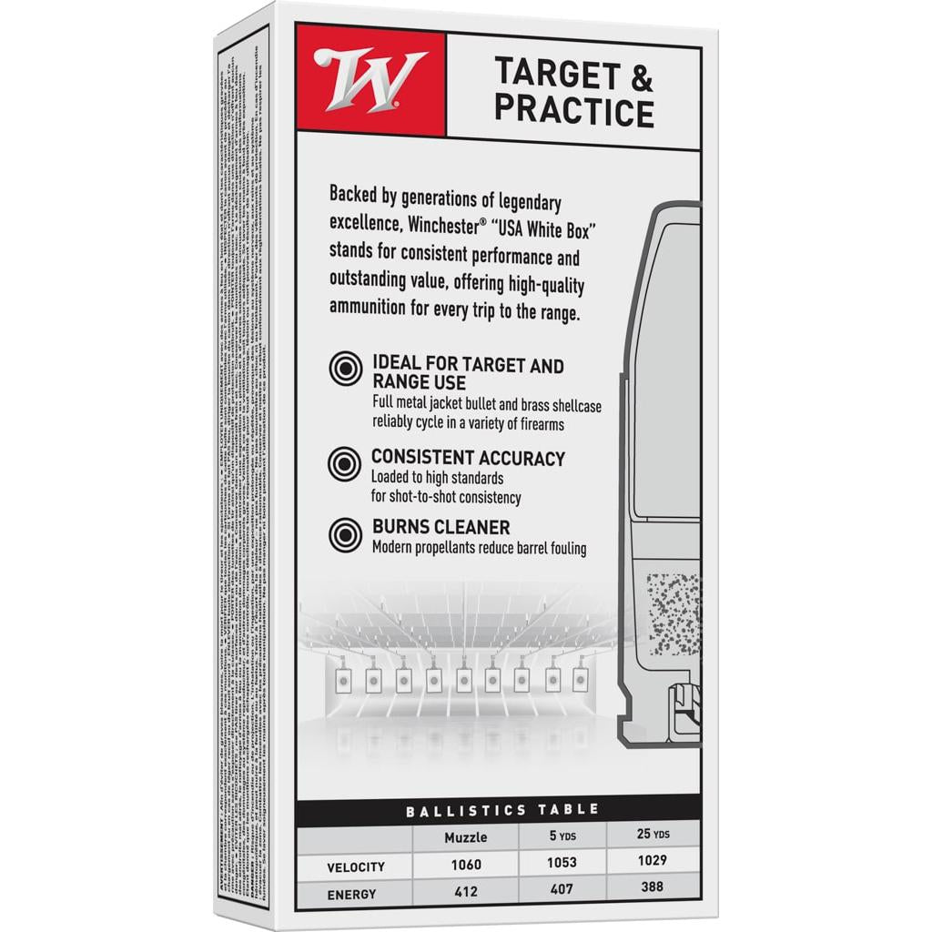 WN GOV 40S&W 165GR FMJ 50 RD