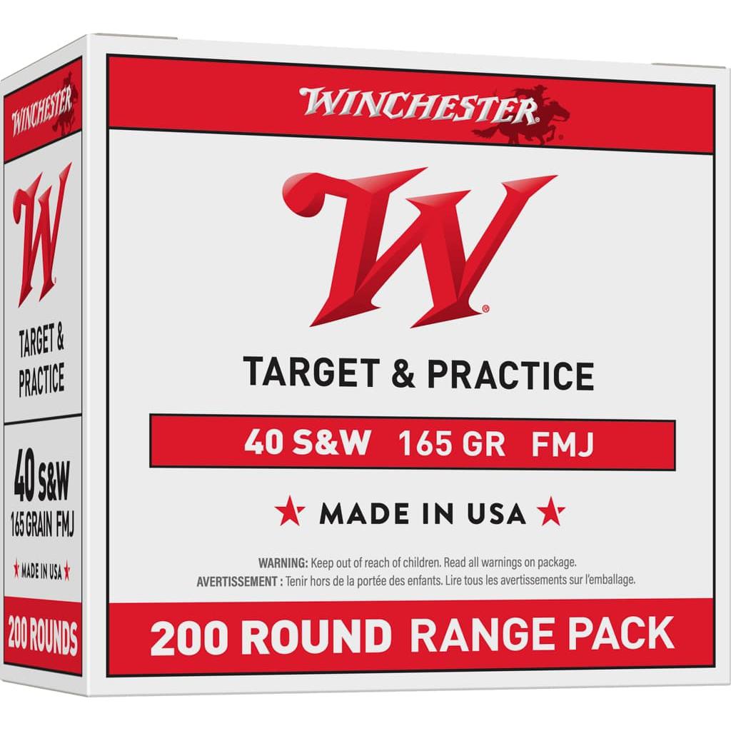 USA .40 S&W 165gr FMJ BULK 200rds