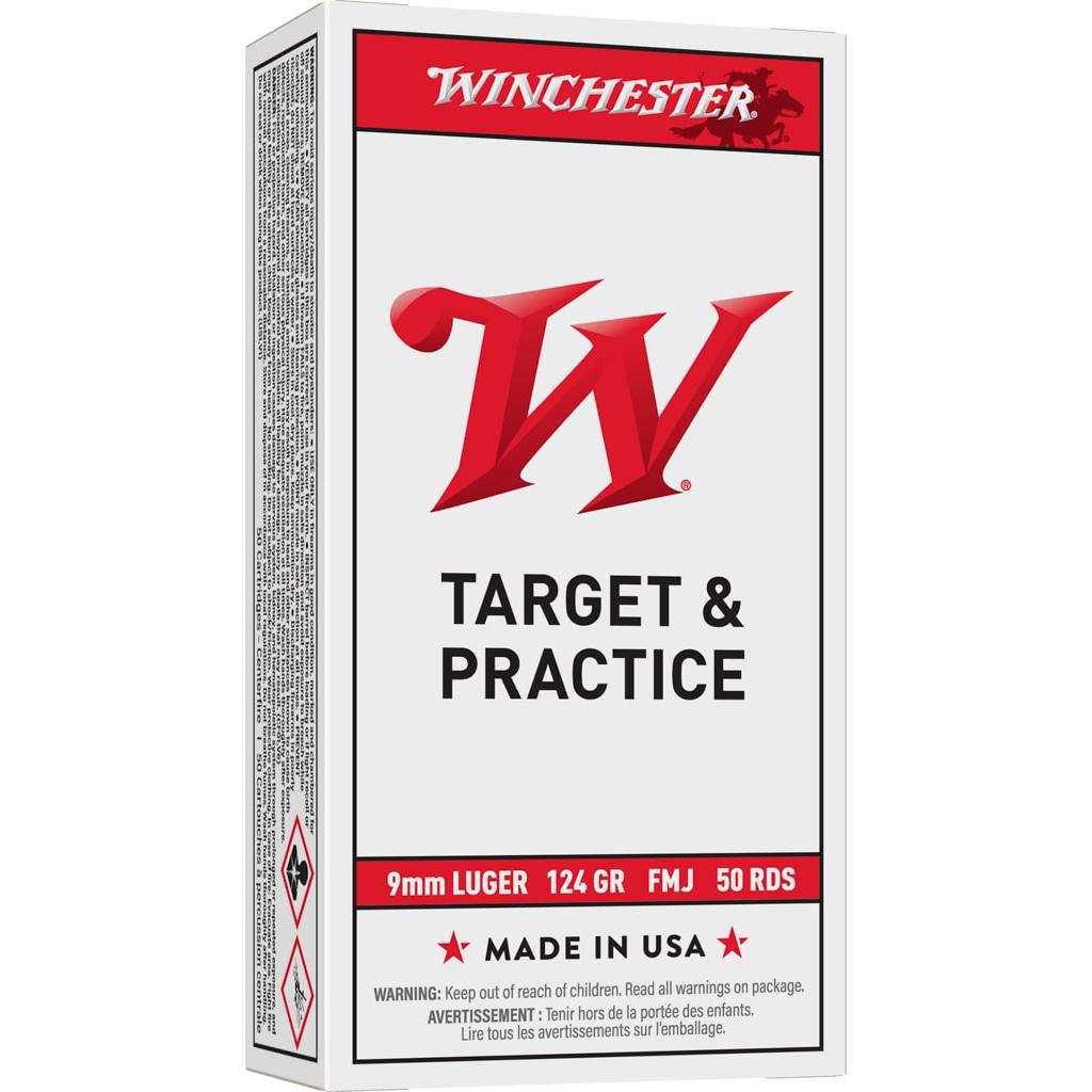WN GOV 9MM 124GR FMJ 50 RD
