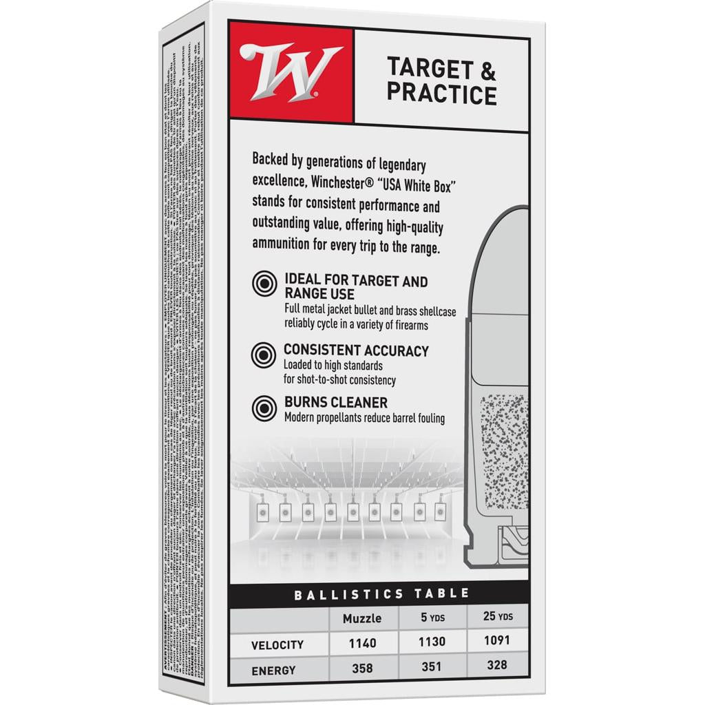 WN GOV 9MM 124GR FMJ 50 RD