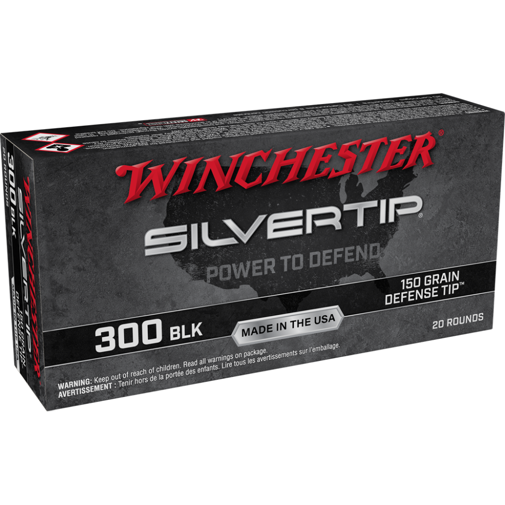 Silvertip 300 BLACKOUT Defense Tip 150gr 20 RD