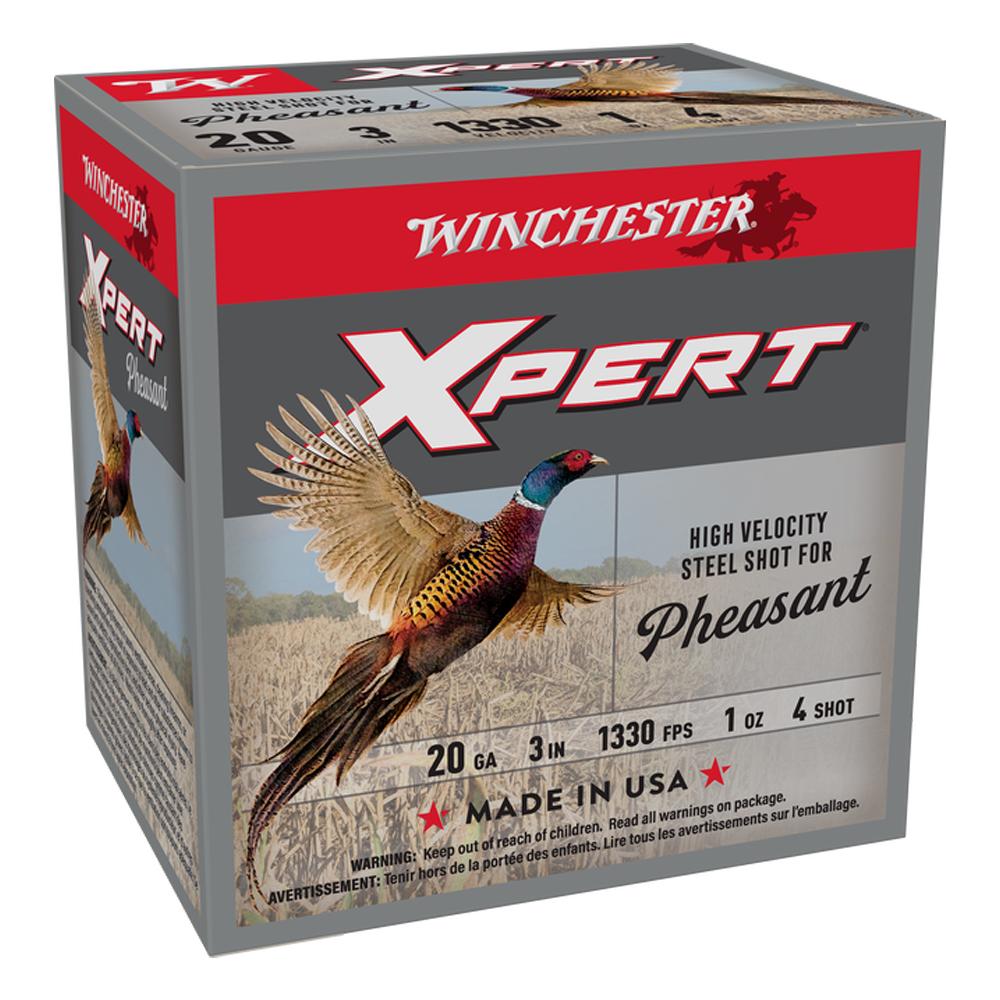 20 GA 3 #4 XPERT HV STEEL PHEASANT 1 OZ LEAD FREE 25 Rounds
