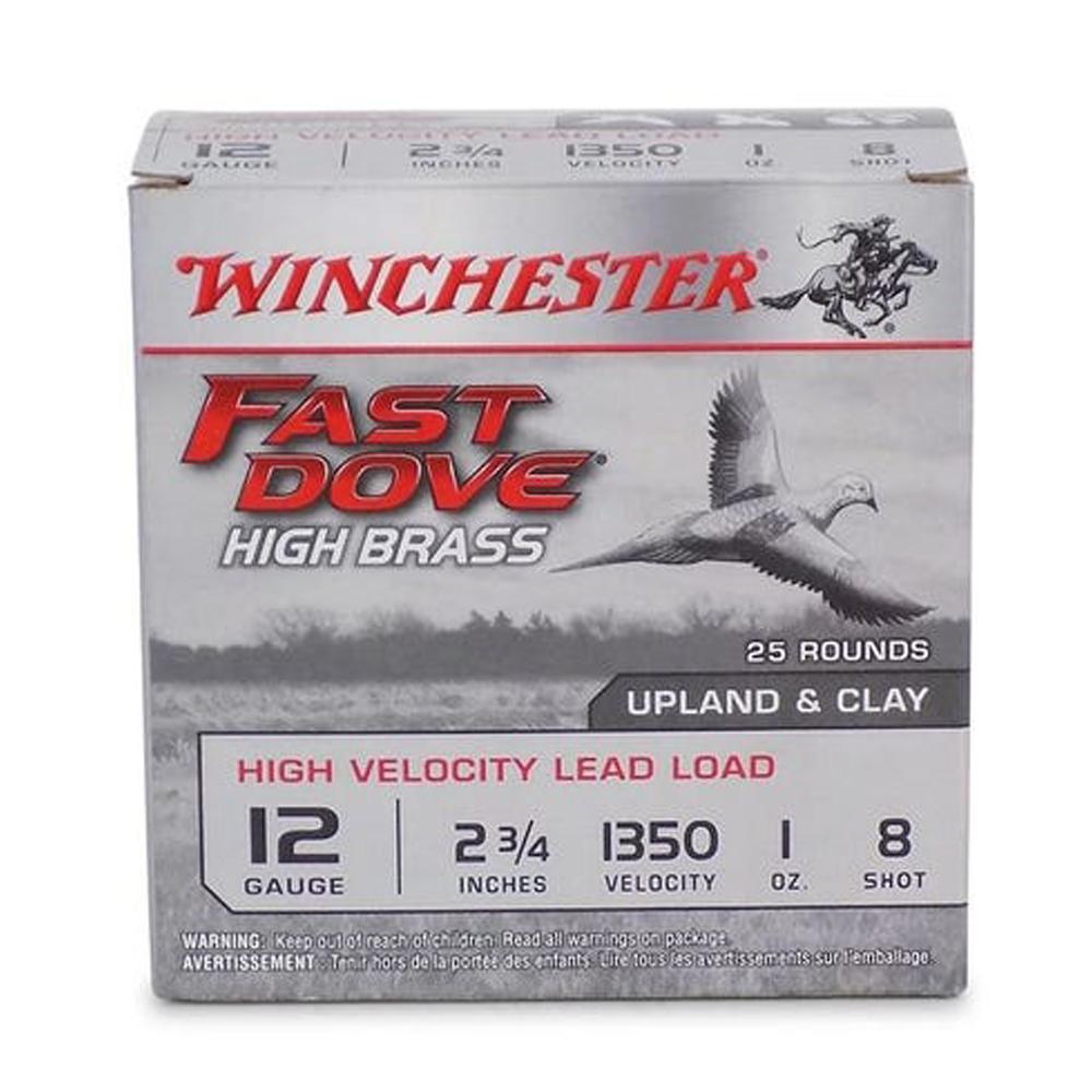 Fast Dove 12ga 2 3/4 1oz HB #8 Shot 25/RD