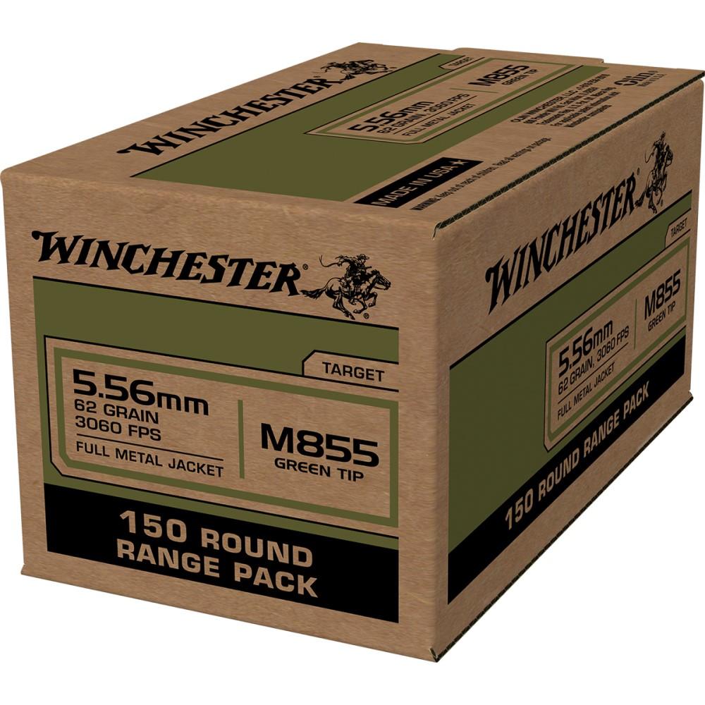 Lake City 5.56mm M855 Green Tip 62gr FMJ 150 RD