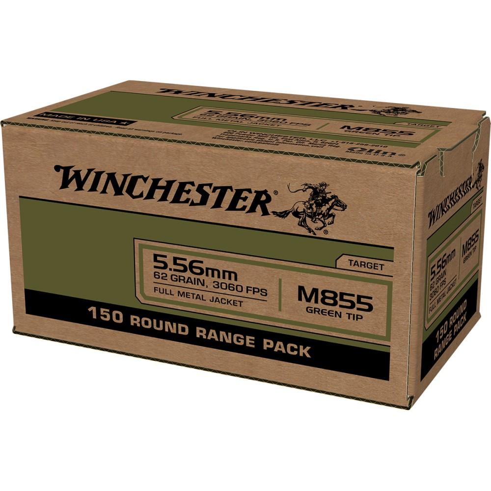 Lake City 5.56mm M855 Green Tip 62gr FMJ 150 RD