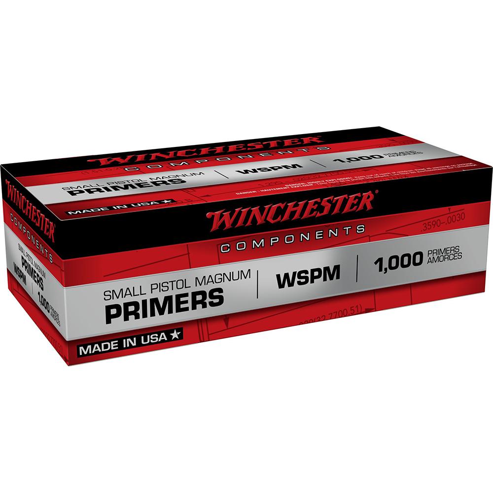 WINCHESTER PRIMERS SMALL PISTOL MAGNUM 1000/CT