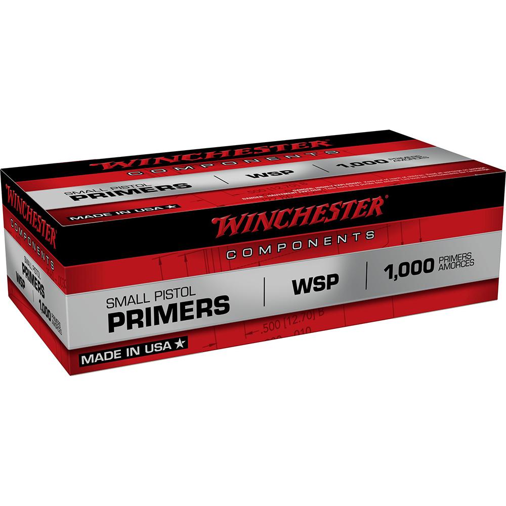 WINCHESTER PRIMERS SMALL PISTOL 1000/CT