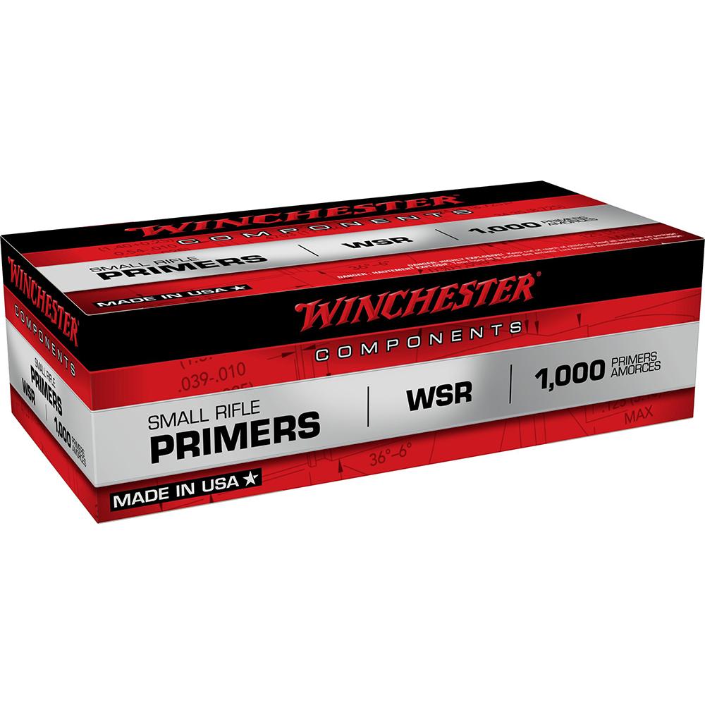 WINCHESTER PRIMERS SMALL RIFLE 1000/CT