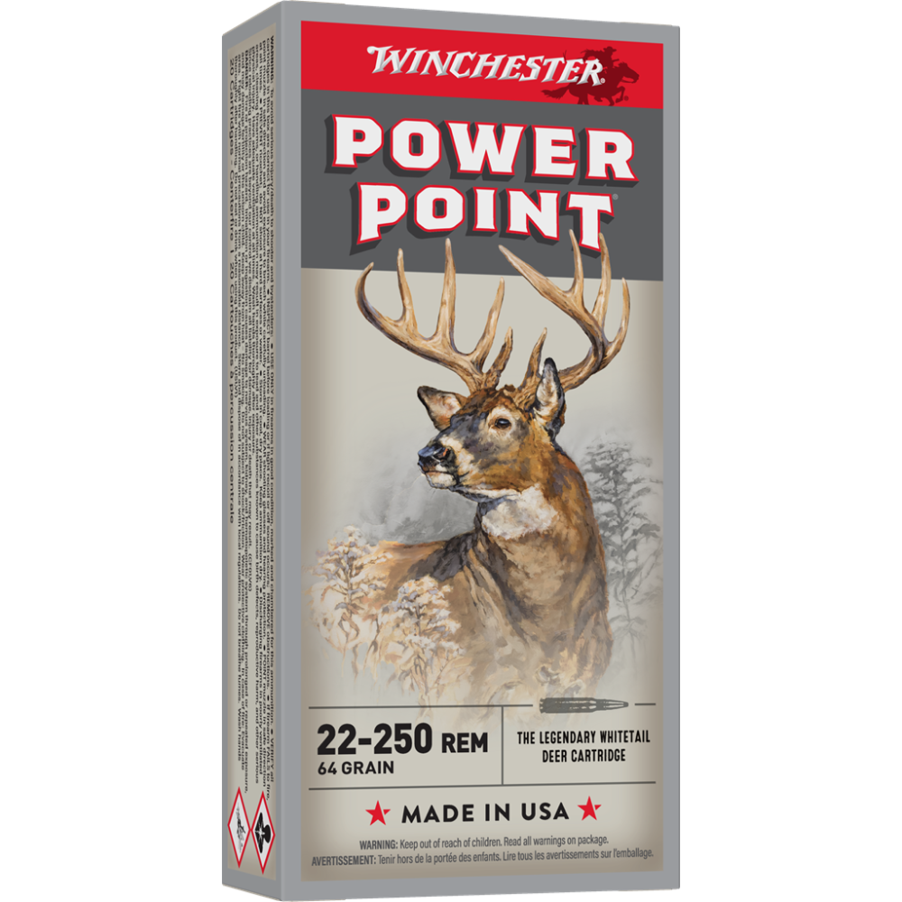 22-250 REM 64GR POWER POINT