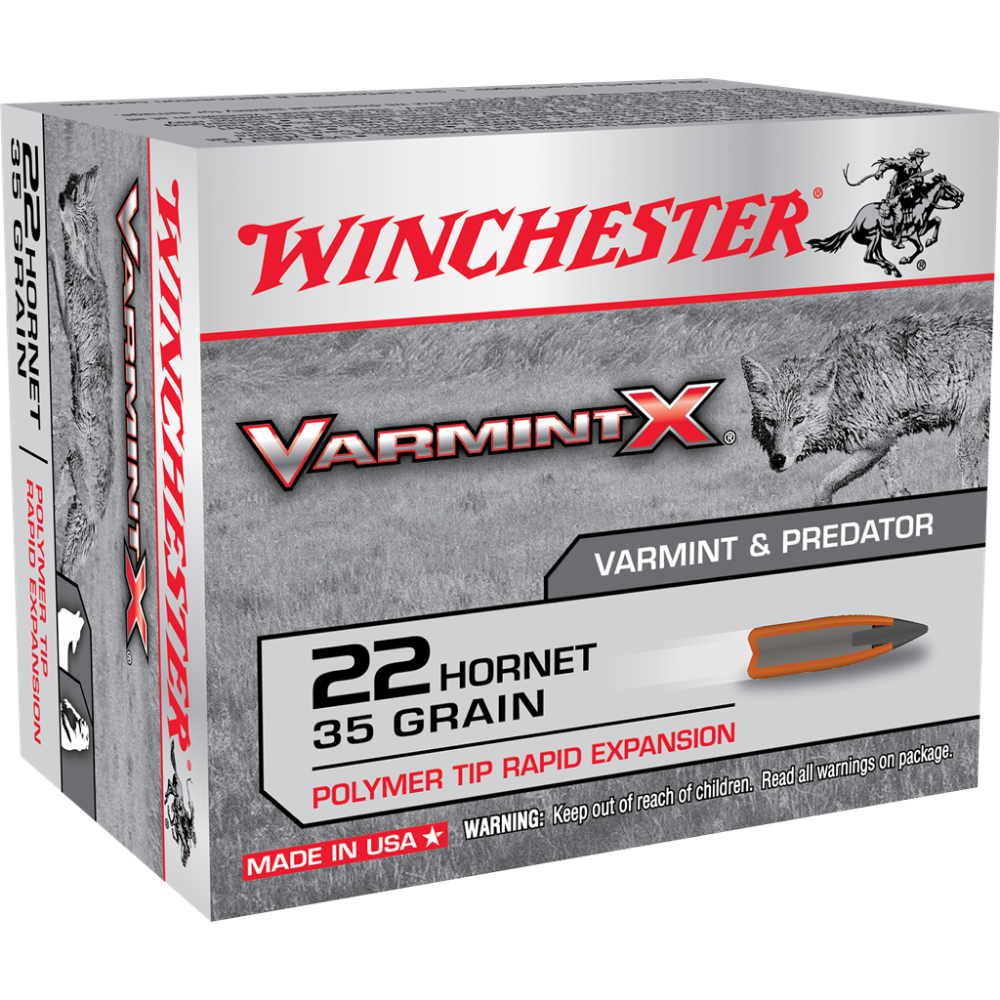 VARMINT-X 22 HORNET 35GR POLYMER TIP 20RD