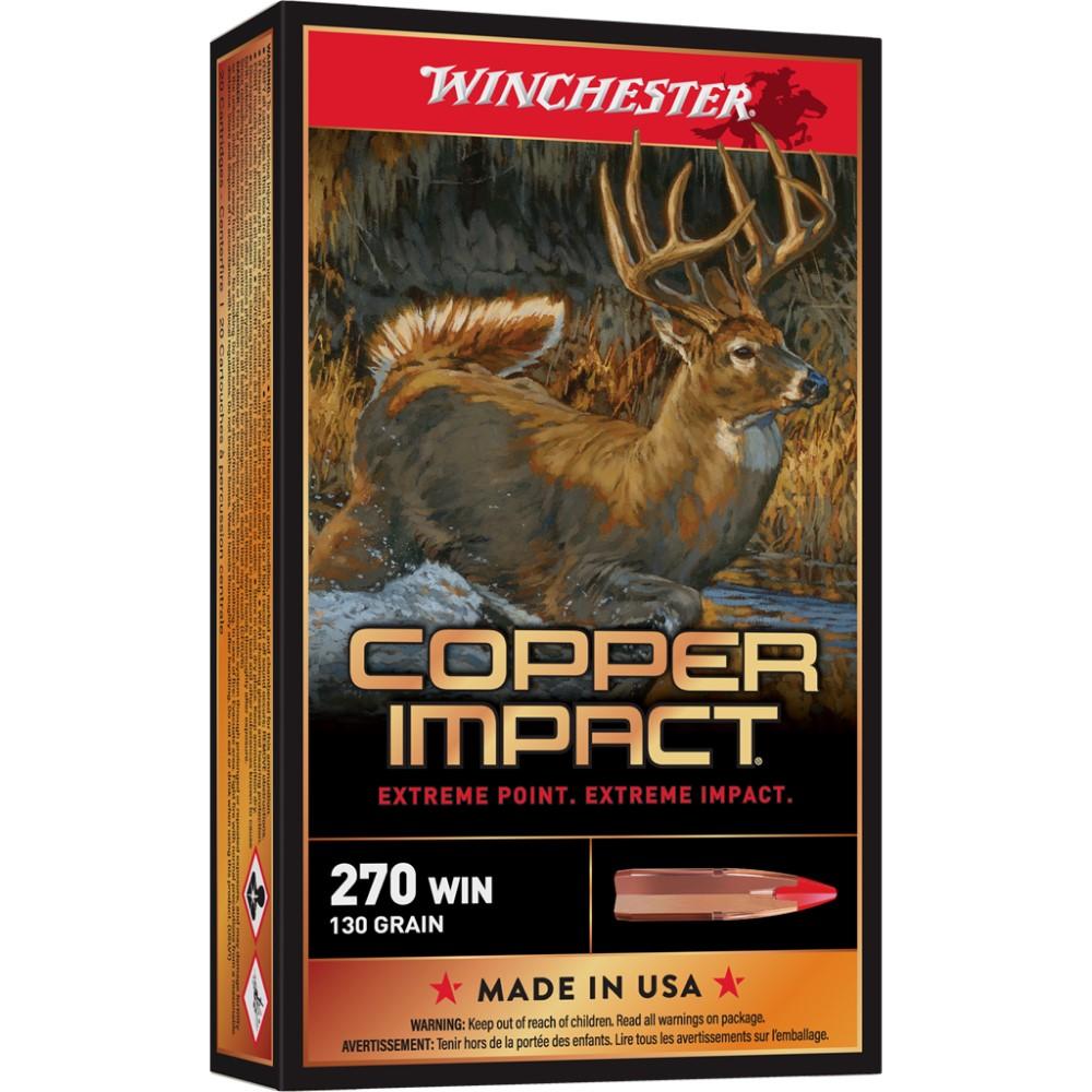 270 WIN COPPER IMPACT 130 GR LEAD FREE 20 Rounds