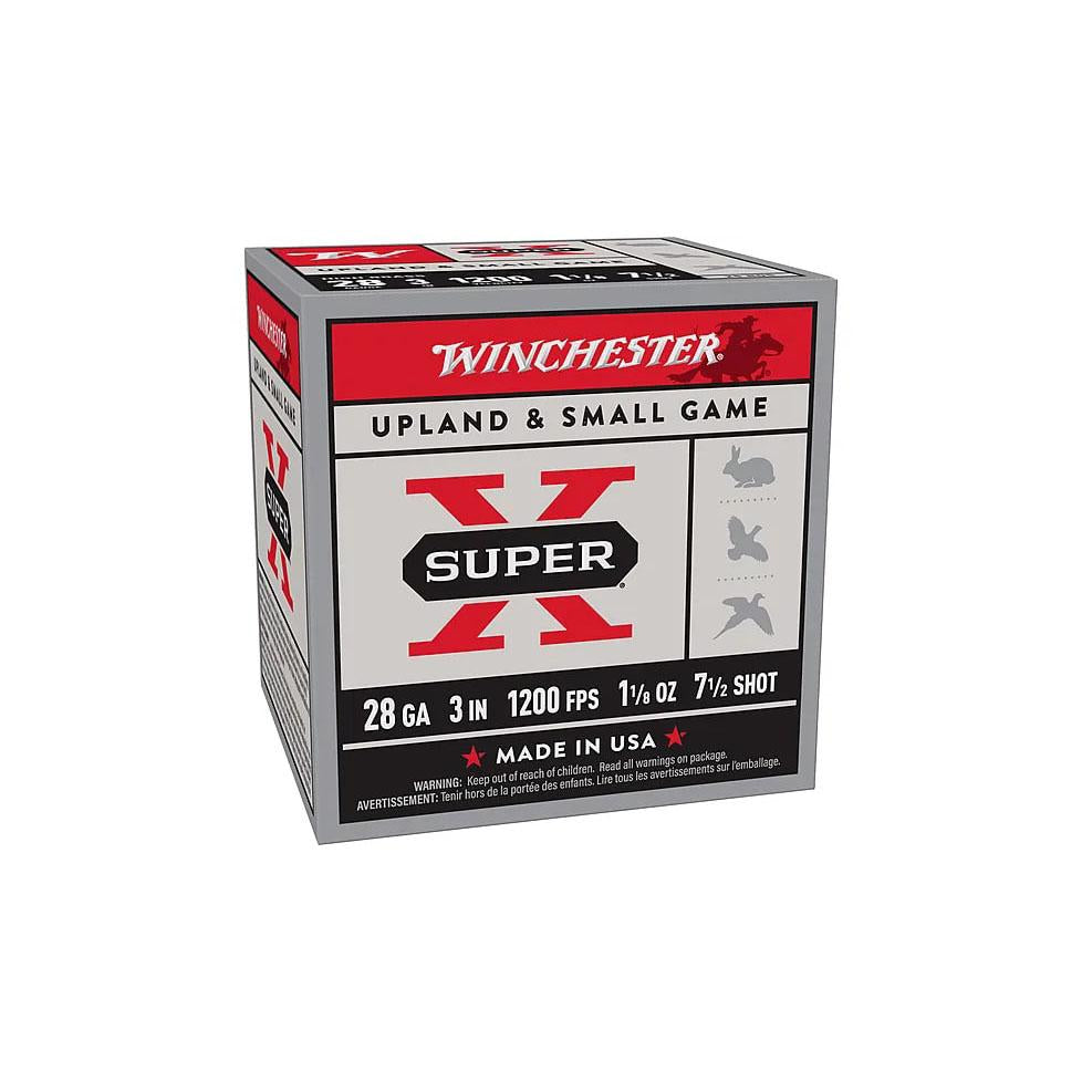 Super X 28 gauge 3 inch #7.5 lead 1-1/8 oz 1200fps