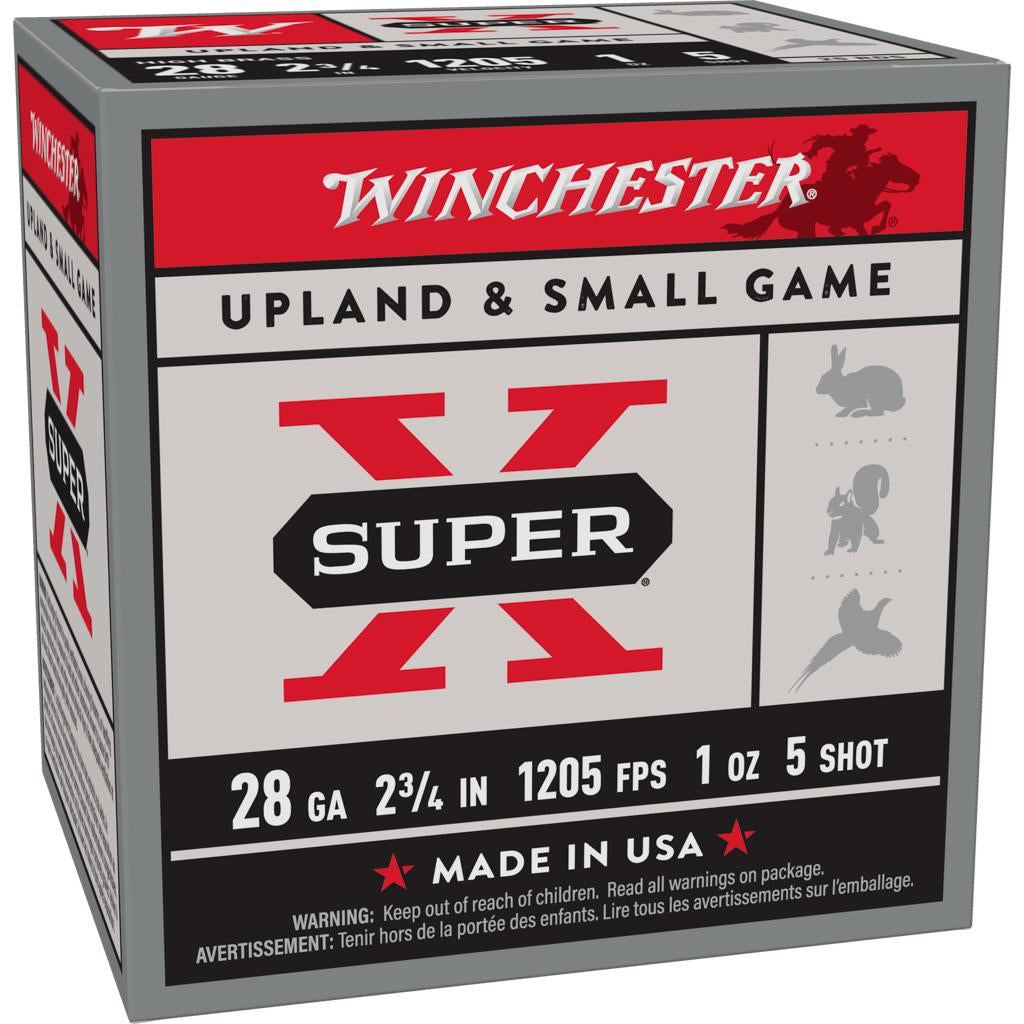 28GA 2-3/4  1OZ #5 SUPERX 25/BOX