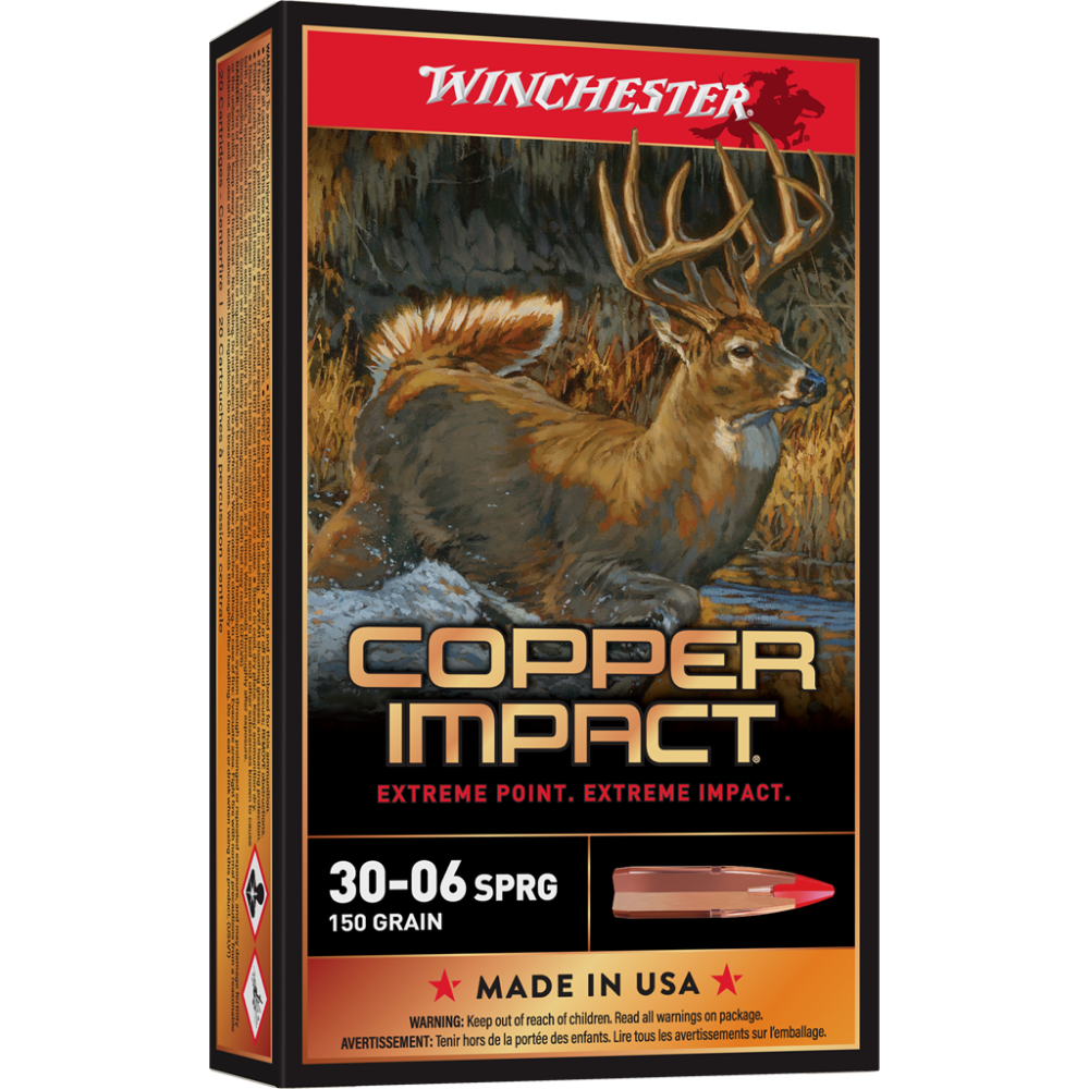 30-06 SPRG COPPER IMPACT 150 GR LEAD FREE 20 Rounds