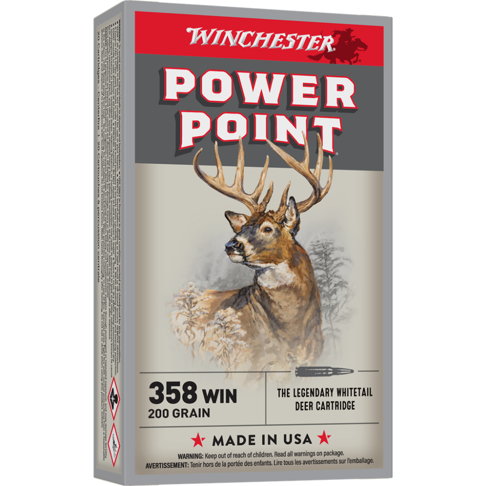 358 WIN 200GR POWER POINT 20RD